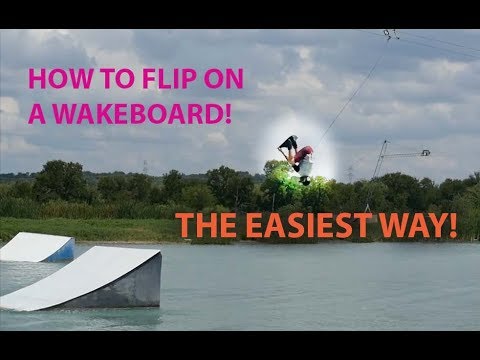 How To Flip on A Wakeboard! - The Easiest Way - Cable Wakeboarding  - Toeside Backroll - UCJluNGyCBWNF2Fqb24oM0IQ