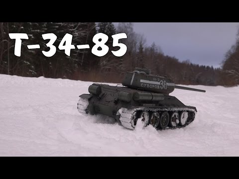 Тест-драйв и доработка танка Т-34-85 (RC Tank) - UCvsV75oPdrYFH7fj-6Mk2wg