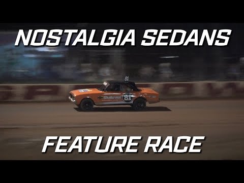 Nostalgia Sedans: A-Main - Carina Speedway - 01.05.2022 - dirt track racing video image