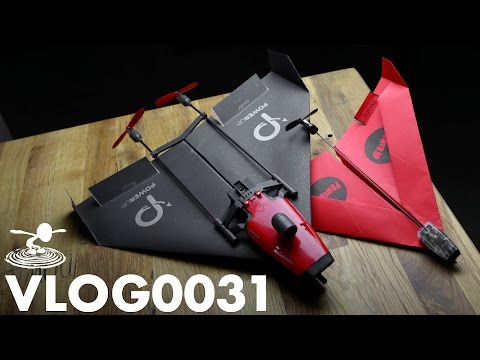 PAPER AIRPLANE DRONE - POWERUP FPV -  | VLOG0031 - UC9zTuyWffK9ckEz1216noAw