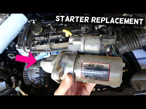 How to disassemble the starter motor of the Kia Forte K3 - Kia Forte K3 ...