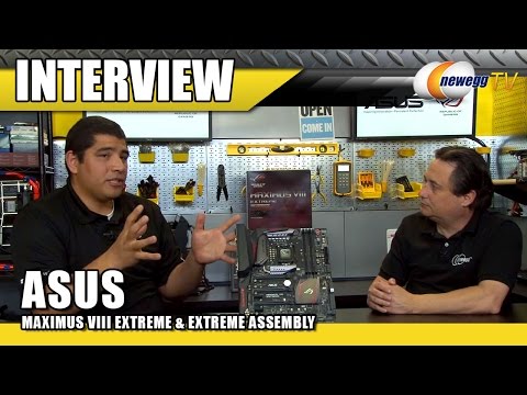 ASUS Maximus VIII Extreme and Extreme Assembly Motherboard Interview - Newegg TV - UCJ1rSlahM7TYWGxEscL0g7Q