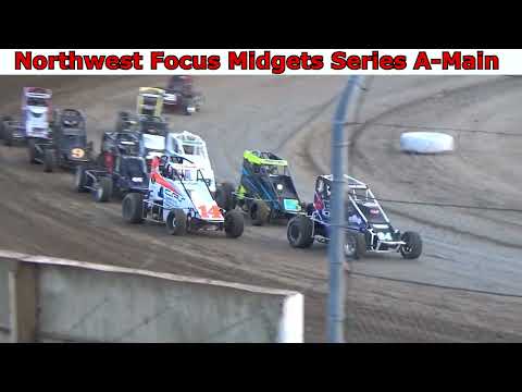 Grays Harbor Raceway, August 27, 2022, Northwest Focus Midgets Series A-Main - dirt track racing video image