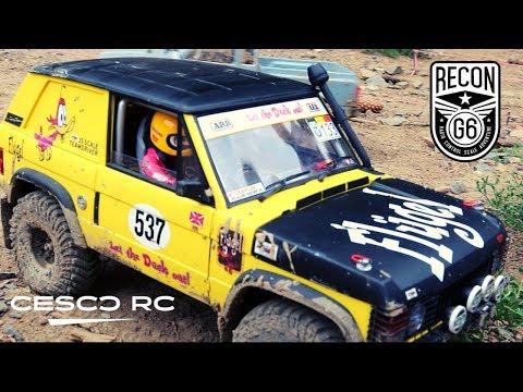 Recon G6 Belgium 2019 Saturday RC Trial Scale Adventure