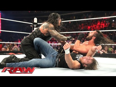 Roman Reigns & Dean Ambrose vs. Kane & Seth Rollins - No Disqualification Tag Team Match: Raw, June - UCJ5v_MCY6GNUBTO8-D3XoAg