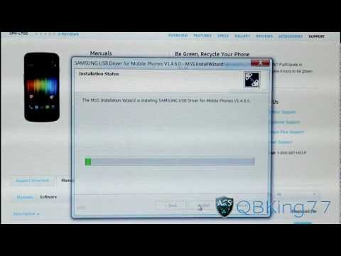 How to Install Sprint Galaxy Nexus Drivers on the PC - UCbR6jJpva9VIIAHTse4C3hw