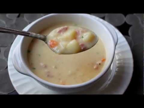 Ham and Potato Soup Recipe - Ham and Potato Chowder - UCRIZtPl9nb9RiXc9btSTQNw