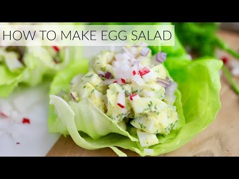 EGG SALAD RECIPE | how to make egg salad 2 easy ways - UCj0V0aG4LcdHmdPJ7aTtSCQ