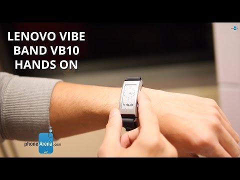 Lenovo VIBE Band VB10 hands on - UCwPRdjbrlqTjWOl7ig9JLHg