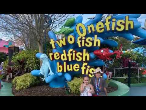 One Fish, Two Fish, Red Fish, Blue Fish Ride at Seuss Landing - Islands of Adventure at Universal
