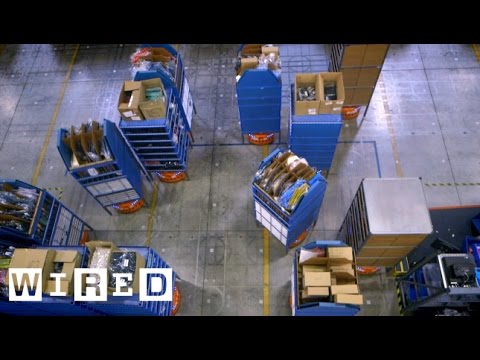 High-Speed Robots Part 2: Kiva Robots in the Workplace & in our E-commerce Economy-The Window-WIRED - UCftwRNsjfRo08xYE31tkiyw