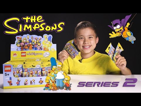 LEGO SIMPSONS SERIES 2 Minifigures! Surprise Blind Bag Opening! - UCHa-hWHrTt4hqh-WiHry3Lw