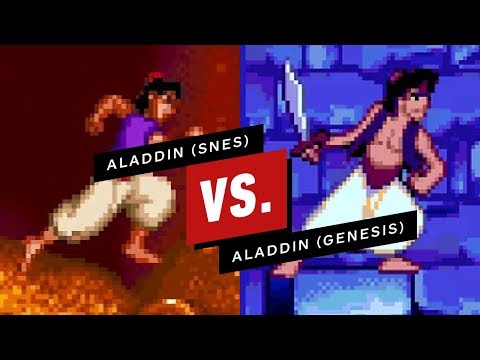 Aladdin (SNES) Vs Aladdin (Genesis) - UCKy1dAqELo0zrOtPkf0eTMw