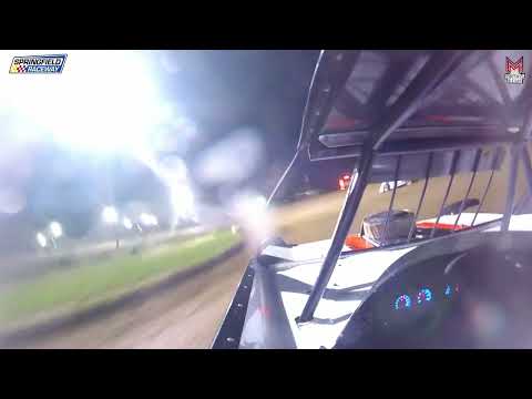 #28 Jim Greenway - Cash Money Late Model - 7-20-2024 Springfield Raceway - In Car Camera - dirt track racing video image