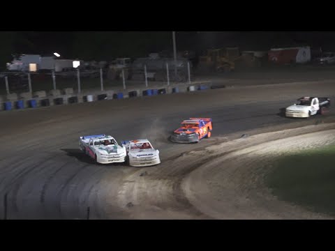 Pro Truck A-Feature at Crystal Motor Speedway, Michigan on 06-18-2022!! - dirt track racing video image