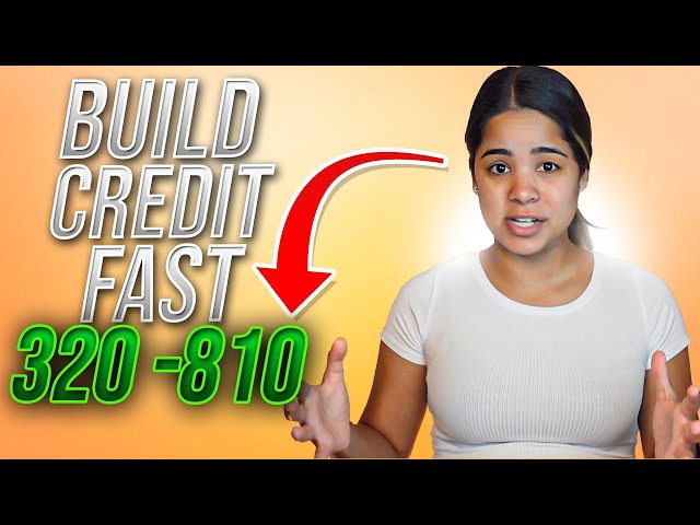 How to Build Credit Quickly and Easily