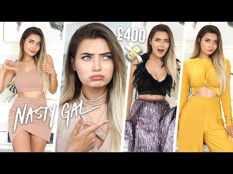 I SPENT £400 ON NASTY GAL... WTF DID I BUY... - UCBKFH7bU2ebvO68FtuGjyyw