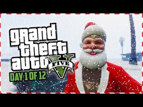 GTA 5 Funny Moments - EPIC Reindeer Races, Stunts & Jumps! (Day 1 of 12) (GTA 5 Christmas Special) - UC2wKfjlioOCLP4xQMOWNcgg