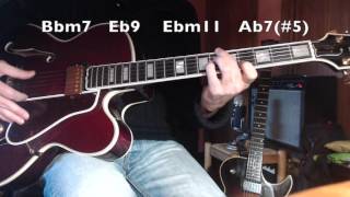 Body and Soul - (John Green) - Jazz guitar - melody harmonization