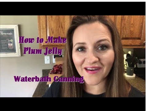 How to Make Plum Jelly - Waterbath canning