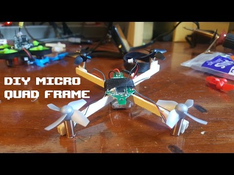 DIY Micro Quadcopter X frame - UCx8MWP_0SdLj6mDja3GBlKg