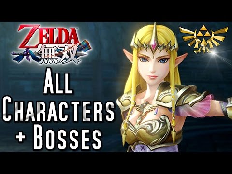 Zelda Hyrule Warriors ALL Characters & Bosses Trailer - UChnz1eAo9SfuDfqFZt1KFtA