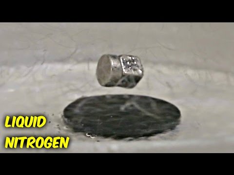 Liquid Nitrogen and Levitating Superconductor - UCe_vXdMrHHseZ_esYUskSBw