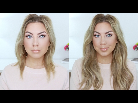 The BEST Hair Extensions EVER ! HaloCouture + Blonde Hair Hack! - UCYq115GnycUWzt0oUPzTjwQ