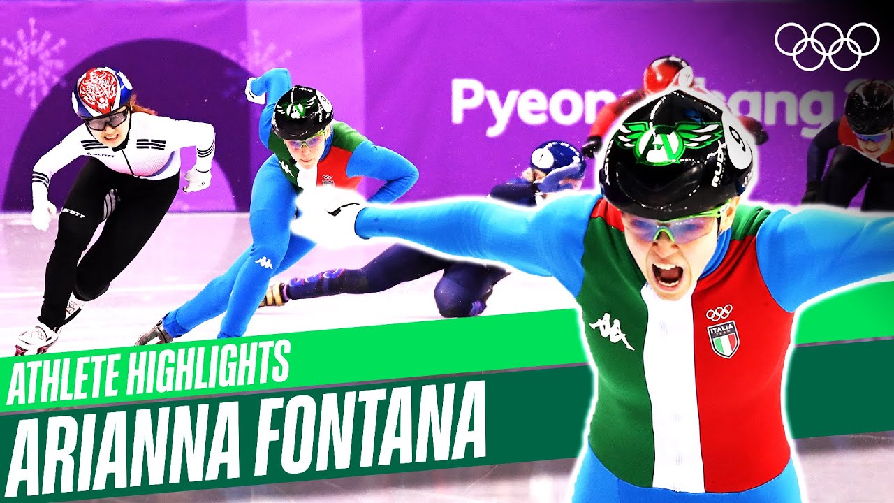 🇮🇹 The BEST of Arianna Fontana in Short track speed skating! ⛸🥇
