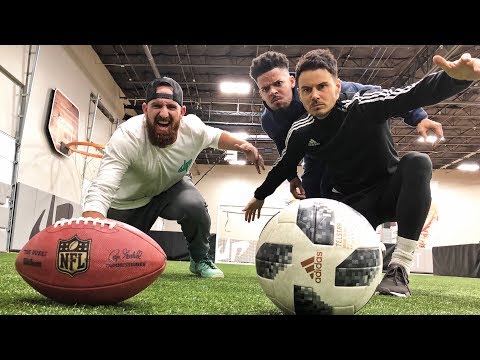 Football vs Soccer Trick Shots | Dude Perfect - UCRijo3ddMTht_IHyNSNXpNQ