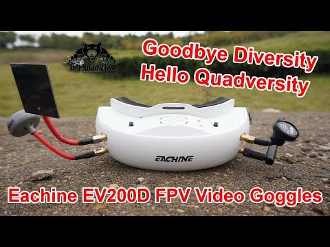 Eachine EV200D The Best Quadversity Video Receiver FPV Video Goggles - UCsFctXdFnbeoKpLefdEloEQ