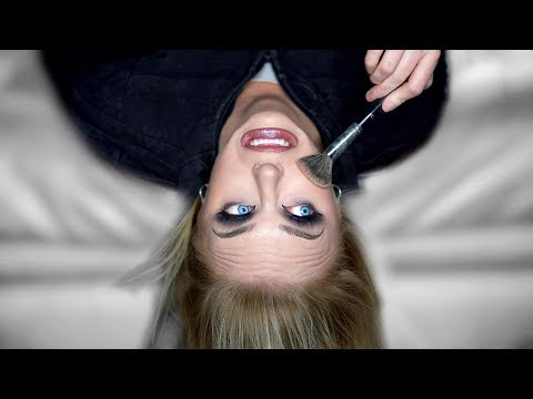 Doing My Makeup UPSIDE DOWN - UCoziFm3M4sHDq1kkx0UwtRw