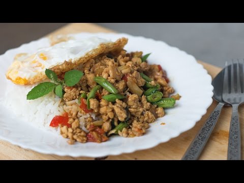 Thai Holy Basil Stir-Fry (Pad Gaprao) ผัดกะเพรา - Hot Thai Kitchen! - UC27C_HWo-UmKkdWGsRJZ8EA