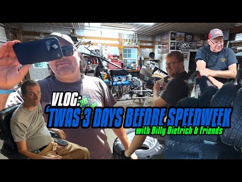 VLOG: The 3 Days Before PA Speedweek 2025 - Dirt Track Lifestyle - dirt track racing video image