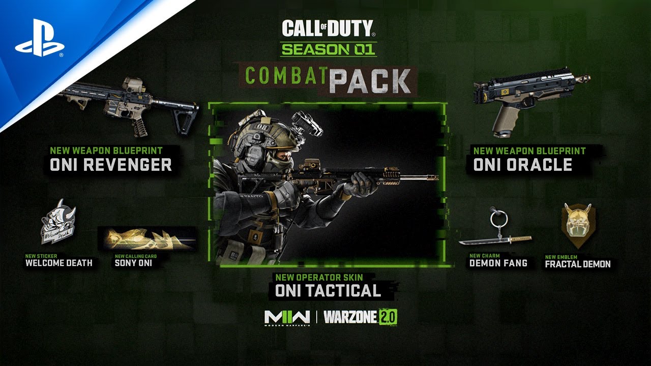 Call of Duty: Modern Warfare II & Warzone 2.0 – Season 01 Combat Pack Trailer | PS5 & PS4 Games