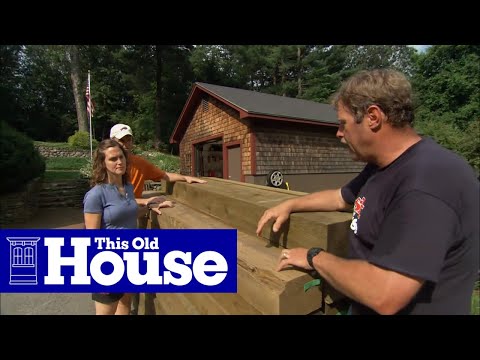 How to Build a Timber Retaining Wall | This Old House - UCUtWNBWbFL9We-cdXkiAuJA