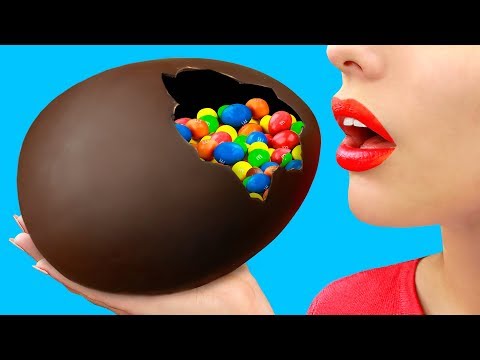 DIY Giant Chocolate Egg / 8 Easter Crafts And DIYs - UCWwqHwqLSrdWMgp5DZG5Dzg