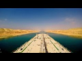 La traversee du canal de Suez (Timelapse)