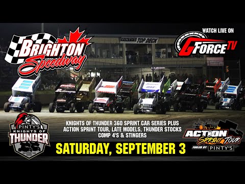 Pintys Knights of Thunder | Brighton Speedway | September 3, 2022 - dirt track racing video image