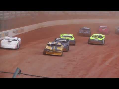 Super Saloon Race Baypark  29 Dec 2104 - dirt track racing video image