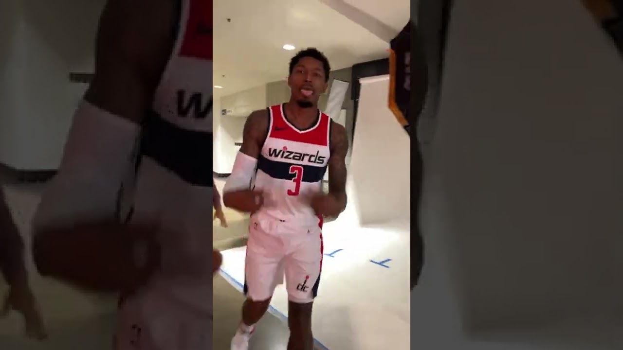 Bradley Beal in the Wizards 🏠 Jerseys for #NBAMediaDay | #Shorts