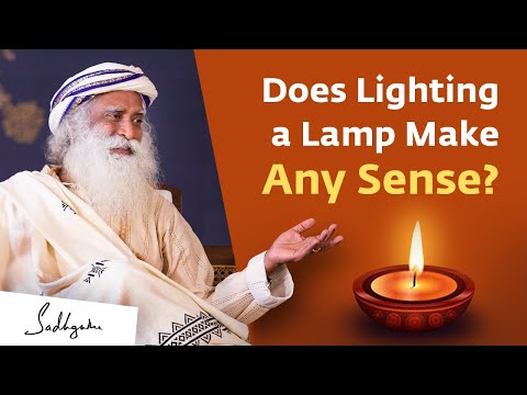 Video - Does Lighting a Lamp Make Any Sense? | #9pm9min Sadhguru