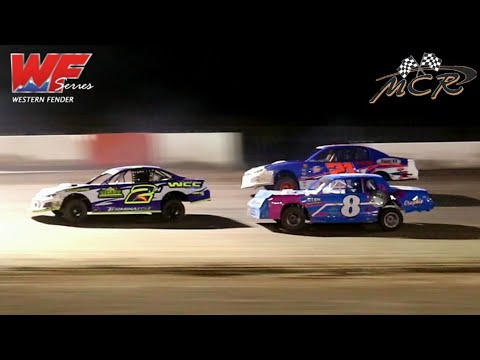 Millard County Raceway IMCA Stock Car Main Event 4/30/22 - Western Fender Series - dirt track racing video image