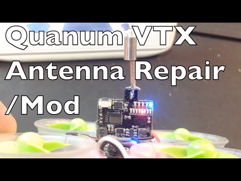 Tiny Whoop Antenna Mod / Repair - UCTa02ZJeR5PwNZK5Ls3EQGQ