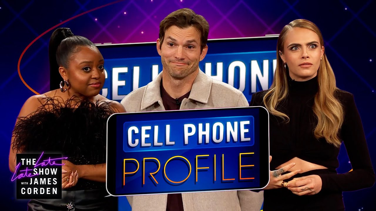 Cell Phone Profile: Quinta Brunson, Cara Delevingne, Ashton Kutcher