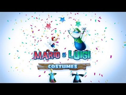 Rayman Legends - Mario & Luigi Costumes Trailer [NCSA] - UC0KU8F9jJqSLS11LRXvFWmg