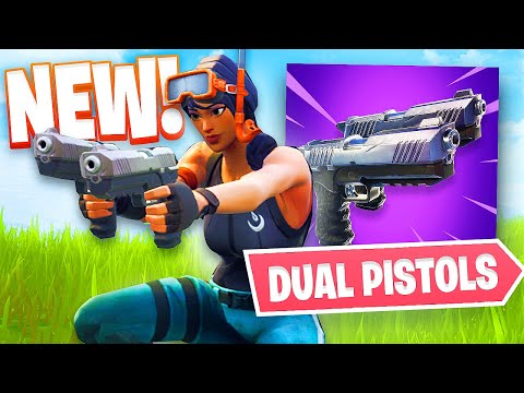 Fortnite *NEW* DUAL PISTOLS Gameplay!! (Fortnite Battle Royale) - UC2wKfjlioOCLP4xQMOWNcgg