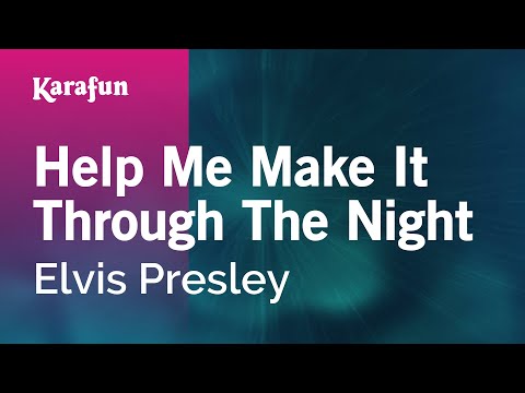 Karaoke Help Me Make It Through The Night (Live at Jackson) - Elvis Presley * - UCbqcG1rdt9LMwOJN4PyGTKg