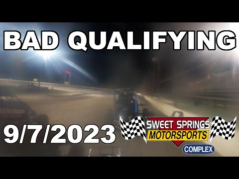 BAD QUALIFYING - 600cc Micro Sprint Racing at SSMC for Night 1 of the KKM Challenge: 9/7/2023 - dirt track racing video image