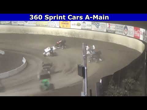 Skagit Speedway, 2023 Summer Nationals, Night 1, 360 Sprint Cars A-Main - dirt track racing video image